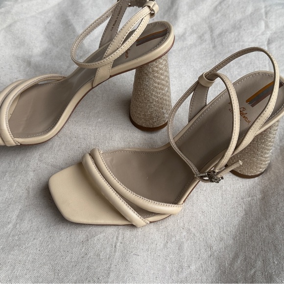 Sam Edelman Beige Strappy Heels - Picture 2 of 11